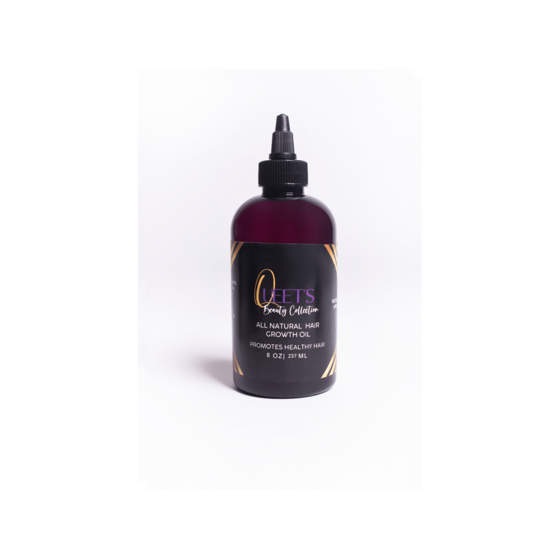 8 oz. Herbal Hair Growth Oil - Queet's Beauty Collections8 oz. Herbal Hair Growth Oil